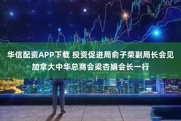 华信配资APP下载 投资促进局俞子荣副局长会见加拿大中华总商会梁杏娟会长一行