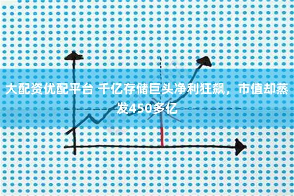 大配资优配平台 千亿存储巨头净利狂飙,市值却蒸发450多亿